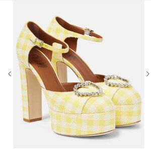 NWT Malone Souliers Camille 130 Emily in Paris platform pumps - EU 39